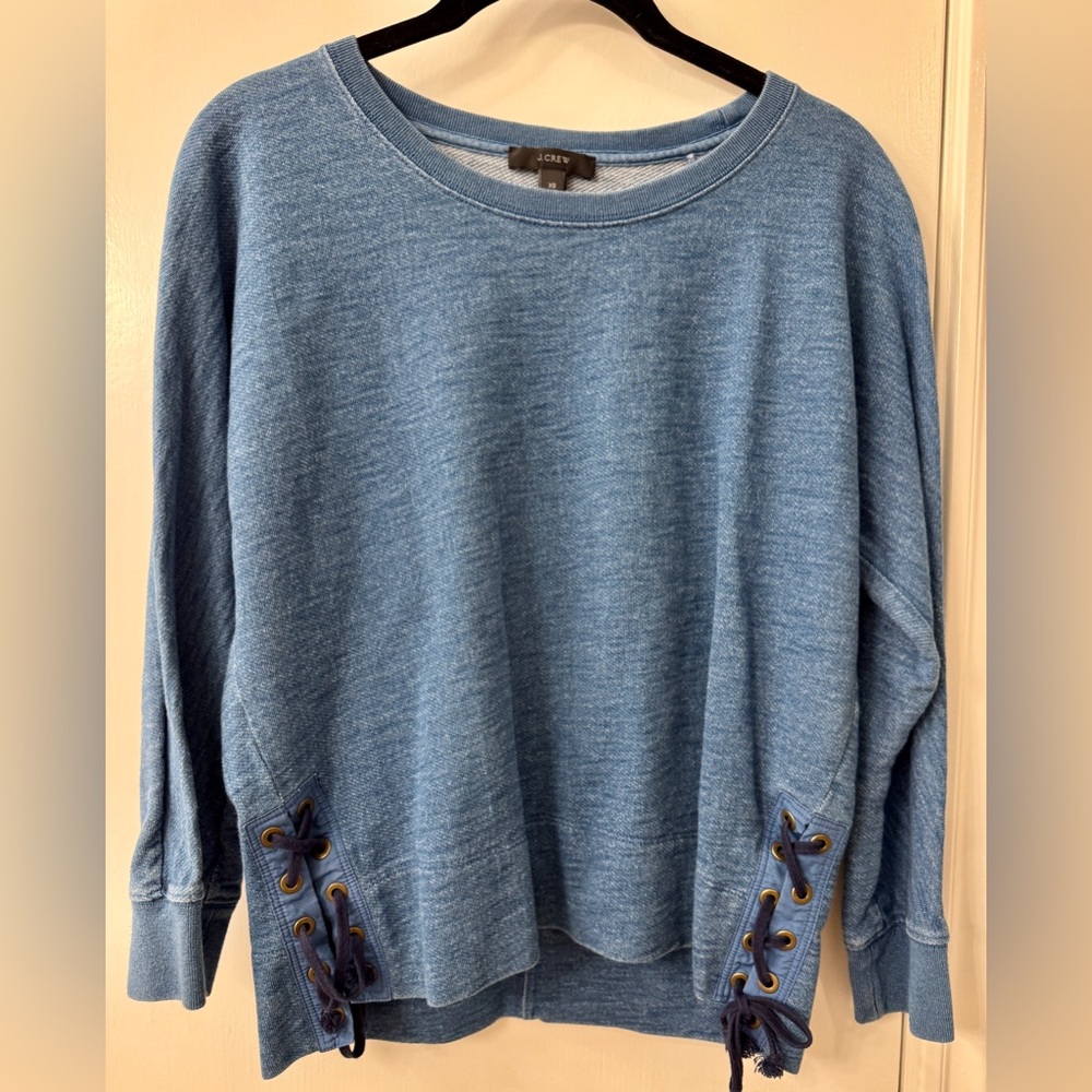 J.Crew Sweatshirt with Ties at the Side